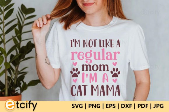 Cat Mom Graphics for Crafts: A Seller's Review