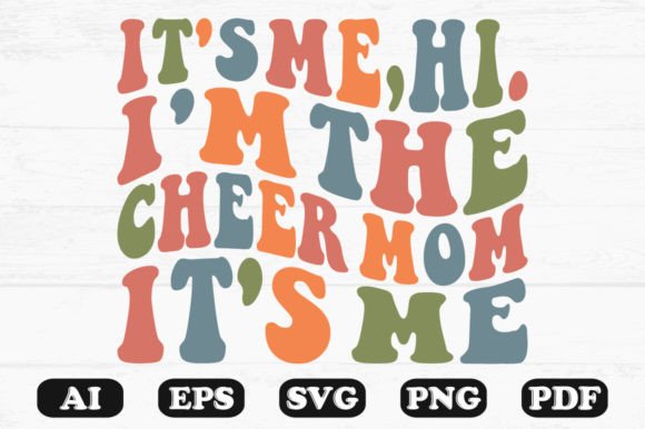 Cheer Mom Graphics for Crafts & Branding