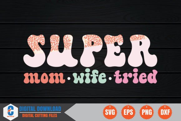 Super Mom Wife Tried: Retro Graphics for Crafts